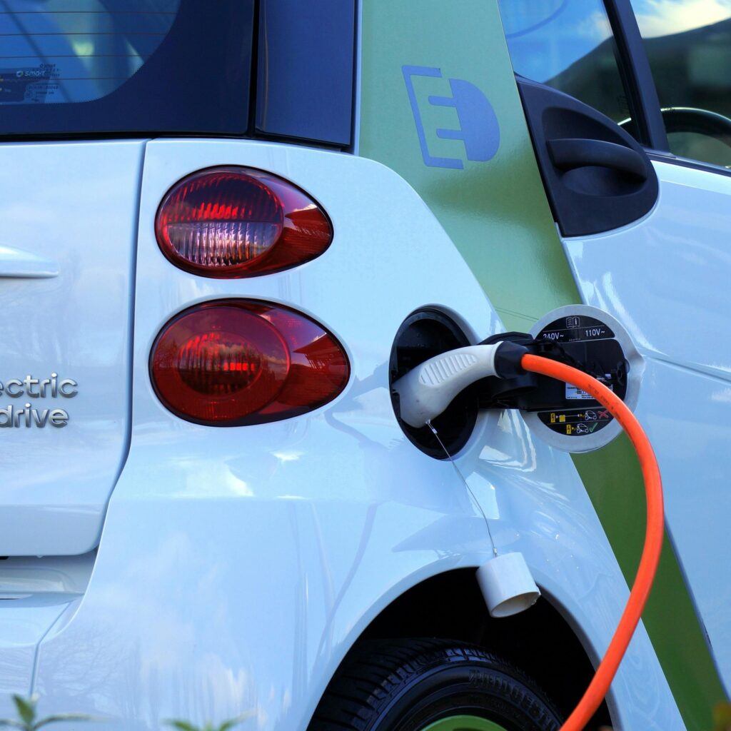 Photo of an electric vehicle